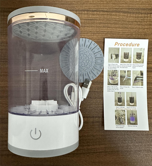Masa Peak Electric Makeup Brush Cleaner